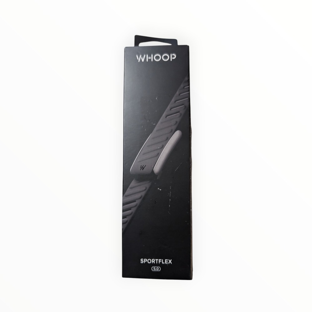 9-O Whoop Sportflex 5.0 Silicone / Stainless Steel Band in Gravity
